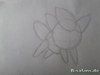 Zeichenkurs Zorua - Schritt 1