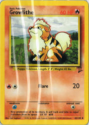 Base Set 2 42/130 Growlithe