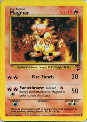 Base Set 2 51/130 Magmar