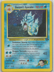 Gym Challenge 5/132 Giovanni's Gyarados