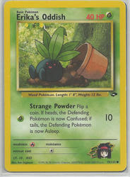 Gym Challenge 70/132 Erika's Oddish