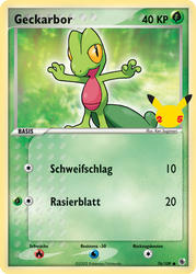 Kollektion zum 25. Jahrestag 76/109 Geckarbor