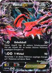 XY Black Star Promos XY08 Yveltal EX
