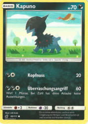 Aufziehen der Sturmröte 60/111 Kapuno