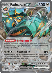 Entwicklungen in Paldea 150/193 Patinaraja ex