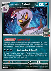 Ewige Rivalen 113/182 Team Rockets Arbok