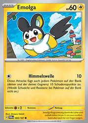 Maskerade im Zwielicht 069/167 Emolga