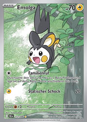 Schwarze Blitze 112/086 Emolga