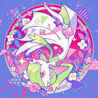 Spielunterlage mit Guardevoir von Pokémon-Sammelkartenspiel-Pocket