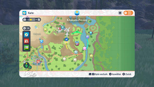 Maskoni-Standorte in Pokémon Karmesin und Purpur