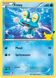 Kollektion zum 25. Jahrestag XY03 Froxy