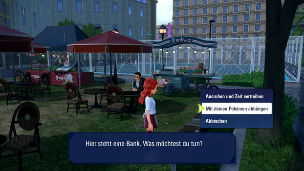 Getränk im Café trinken