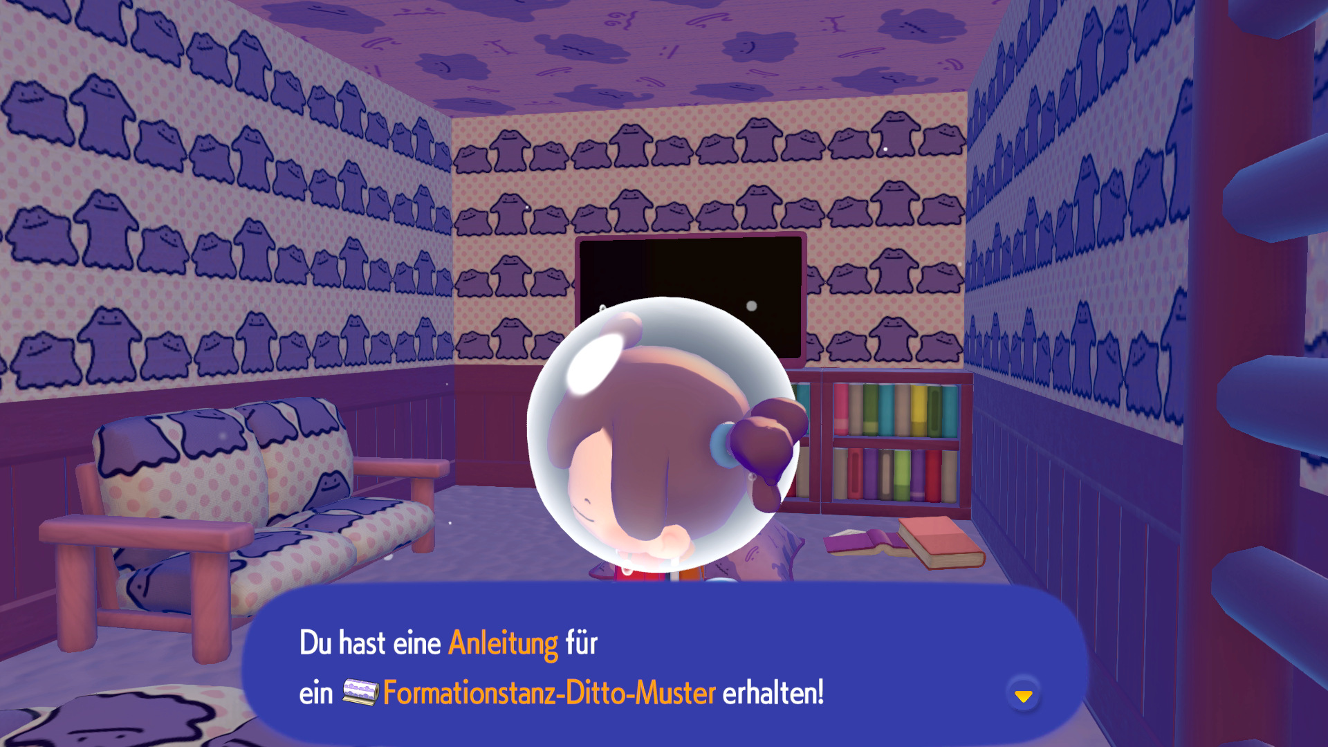 Screenshots zum Ditto-Raum in Pokémon Pokopia Screenshots zum Ditto-Raum in Pokémon Pokopia