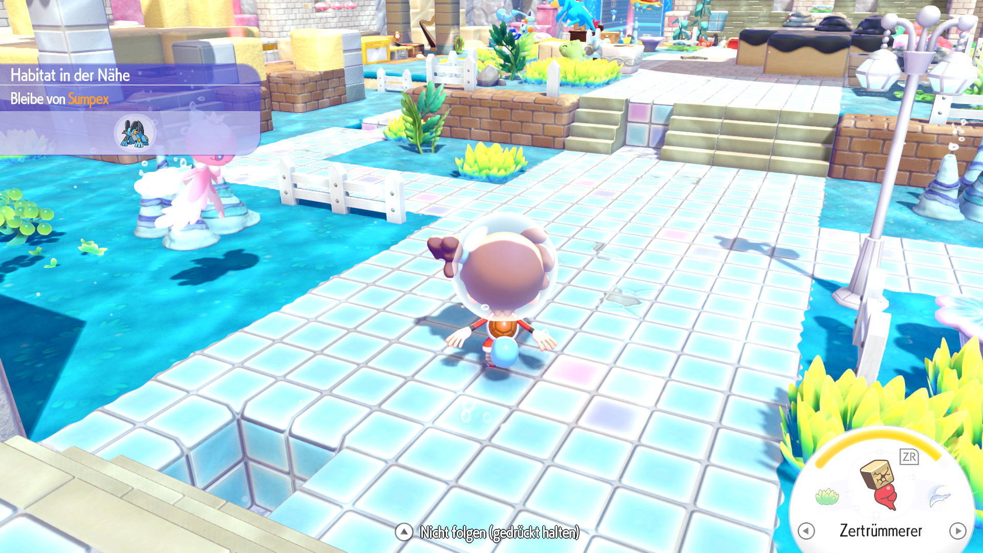 Screenshots zu Schatzkarte 6 in Pokémon Pokopia Screenshots zu Schatzkarte 6 in Pokémon Pokopia