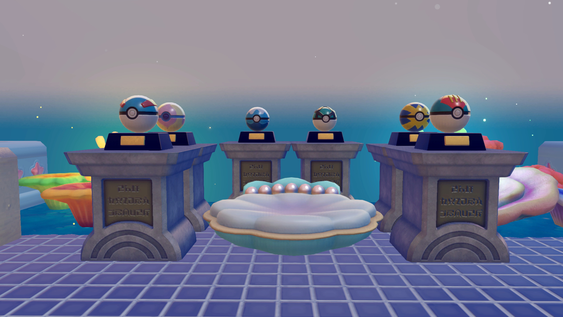 Screenshots zu Starmies Habitat in Pokémon Pokopia Screenshots zu Starmies Habitat in Pokémon Pokopia