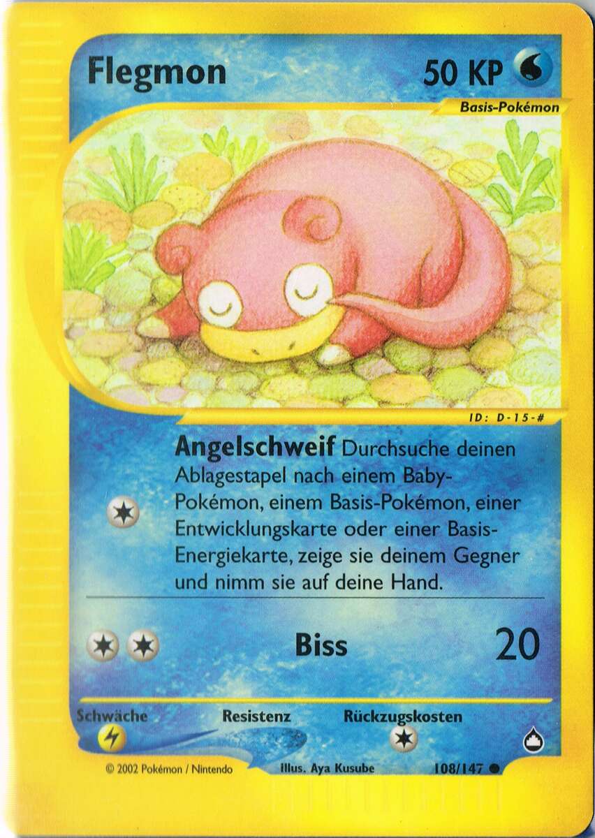 079 — Flegmon im Pokédex — Bisafans.de