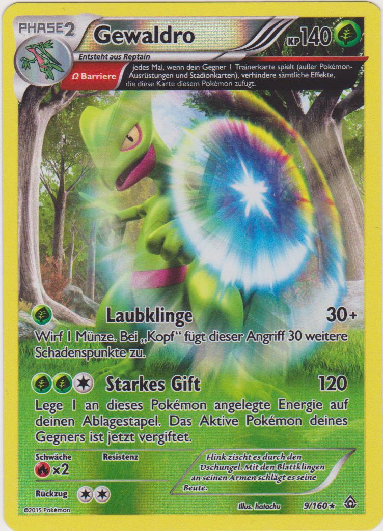 254 — Gewaldro im Pokédex — Bisafans.de