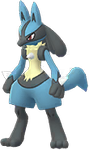 #448 Lucario — Pokémon GO-Dex — Bisafans.de