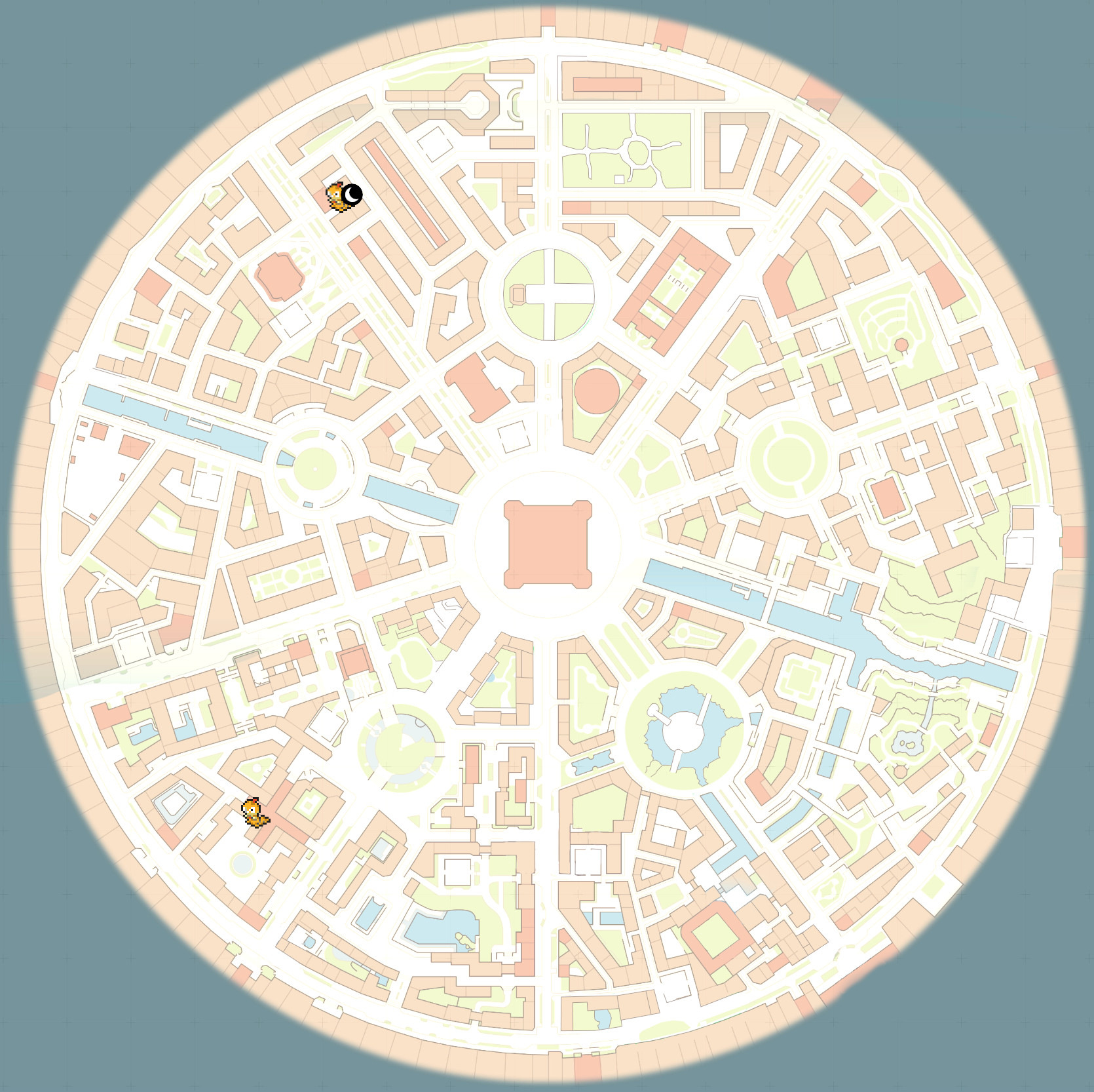 Zurrokex-Fundorte in Illumina City Zurrokex-Fundorte in Illumina City