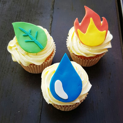 Typen-Cupcakes Typen-Cupcakes