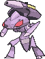 Genesect mit Blitzmodul Genesect mit Blitzmodul