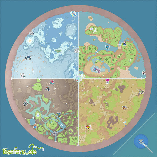 Fundorte von allen Terakristall-Pokémon in der Blaubeer-Akademie Fundorte von allen Terakristall-Pokémon in der Blaubeer-Akademie