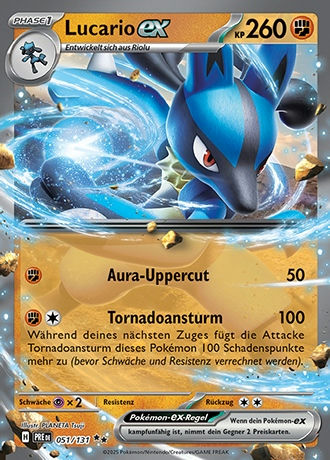 051/131 Lucario ex