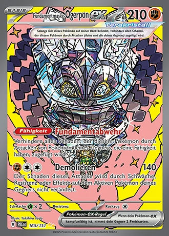 160/131 Fundamentmaske-Ogerpon ex