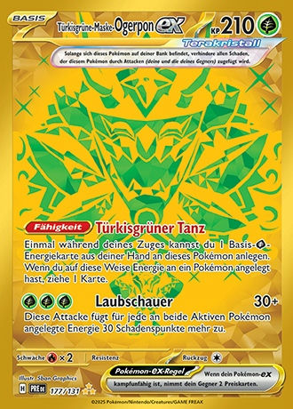 177/131 Türkisgrüne-Maske-Ogerpon ex