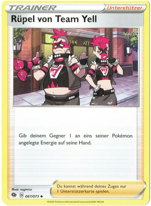 067/073 Rüpel von Team Yell