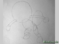 Zeichenkurs Panflam - Schritt 2