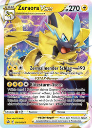 SWSH Black Star Promos SWSH265 Zeraora VSTAR