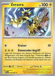 Ewige Rivalen 078/182 Zeraora