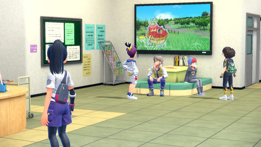 Screenshot zur Bonusepisode in Pokémon Karmesin und Purpur