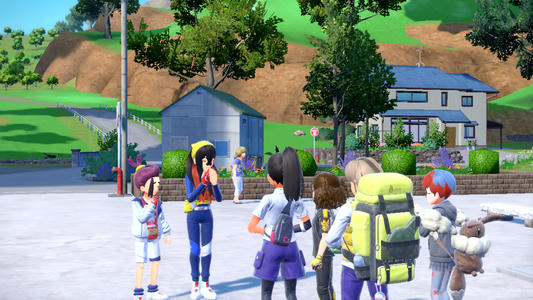 Screenshot zur Bonusepisode in Pokémon Karmesin und Purpur