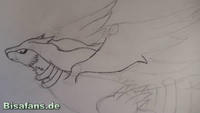 Zeichenkurs Reshiram - Schritt 6