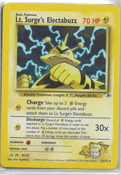 Gym Heroes 6/132 Lt. Surge's Electabuzz