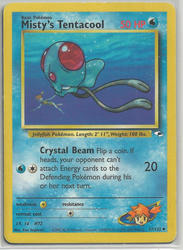 Gym Heroes 57/132 Misty's Tentacool