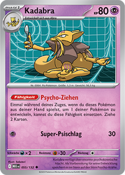 Mega-Entwicklung 055/132 Kadabra