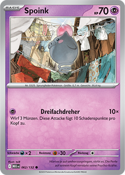 Mega-Entwicklung 062/132 Spoink