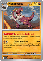 Optimale Ordnung 045/088 Monargoras