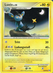 Arceus 43/99 Luxio