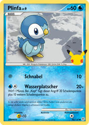Kollektion zum 25. Jahrestag 93/130 Plinfa
