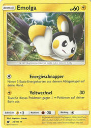 Aufziehen der Sturmröte 35/111 Emolga