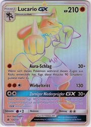 Grauen der Lichtfinsternis 135/131 Lucario GX