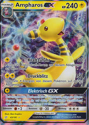 Teams sind Trumpf 43/181 Ampharos GX