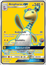 Teams sind Trumpf 163/181 Ampharos GX