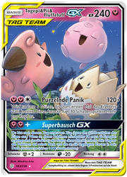 Welten im Wandel 143/236 Togepi & Pii & Fluffeluff TAG TEAM GX