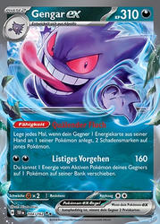 Gewalten der Zeit 104/162 Gengar ex