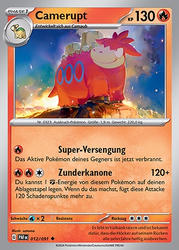 Paldeas Schicksale 012/091 Camerupt